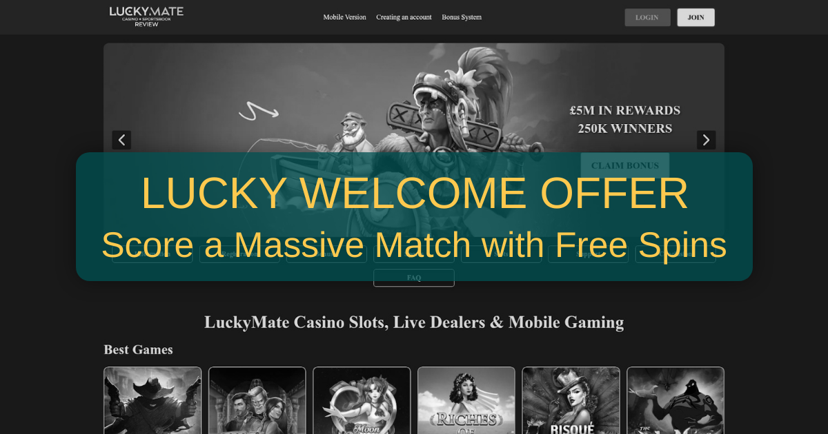 LuckyMate Casino Australia - Your Premium Gaming Destination